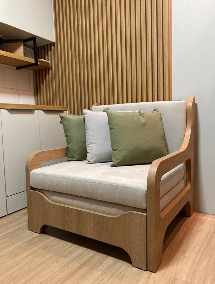 Sillón Individual Con cojines incluidos