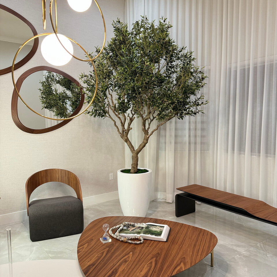 Planta artificial Grande Jazz con maceta incluida